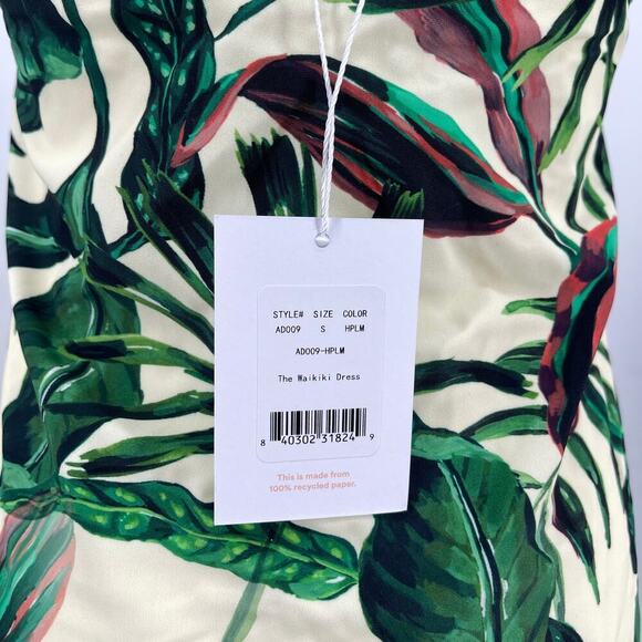 ANDIE Swimwear The Waikiki Dress Cover Up Green Leaf Size Small New with tags! - Picture 5 of 8